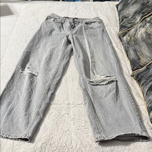 Wild Fable Gray Boyfriend Jeans